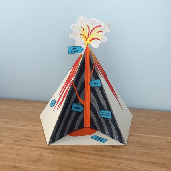 Volcano Diorama