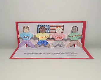 Martin Luther King, Jr. Pop-Up Project for Kids
