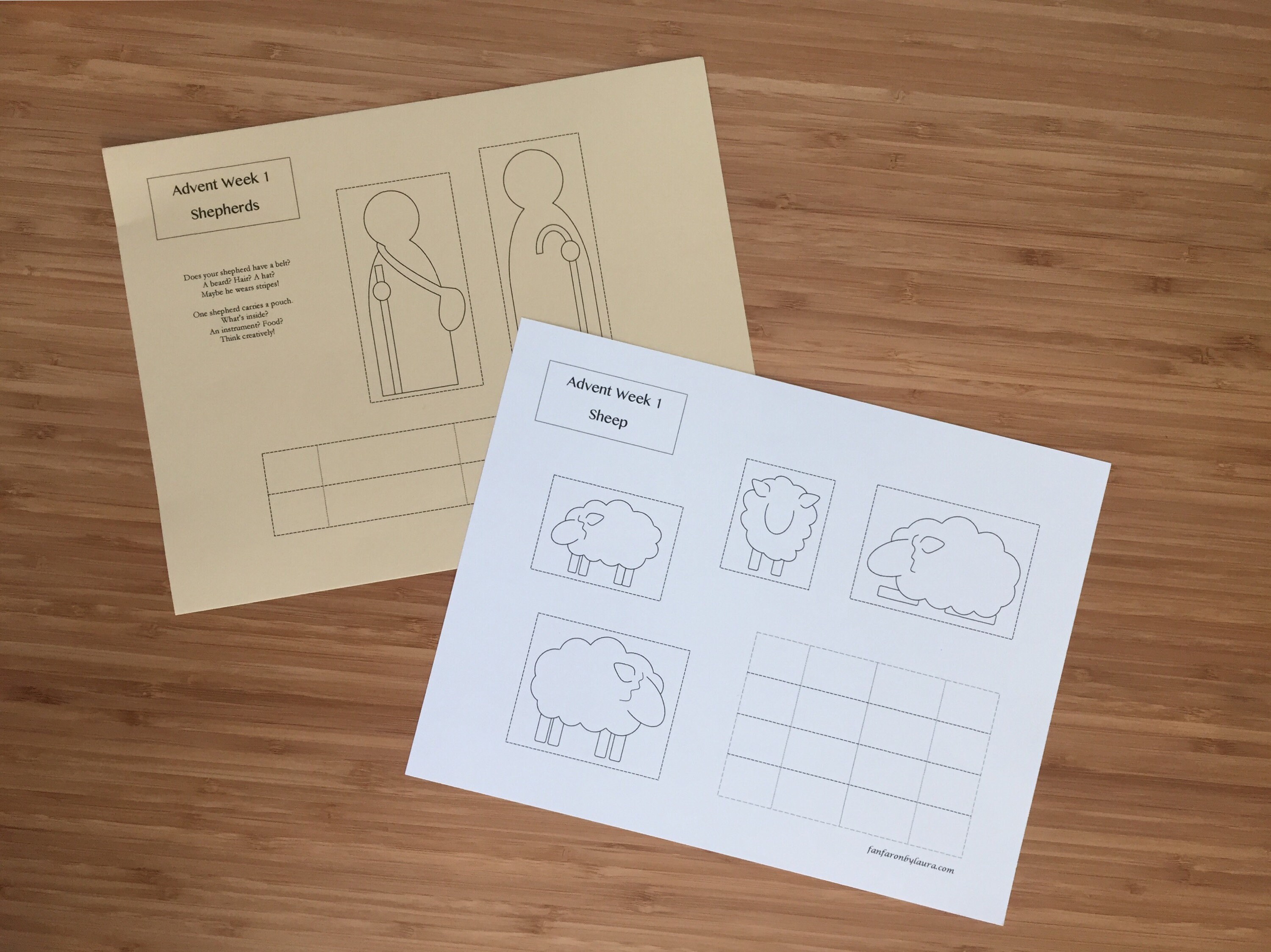 Nativity Printable Papercraft - Etsy