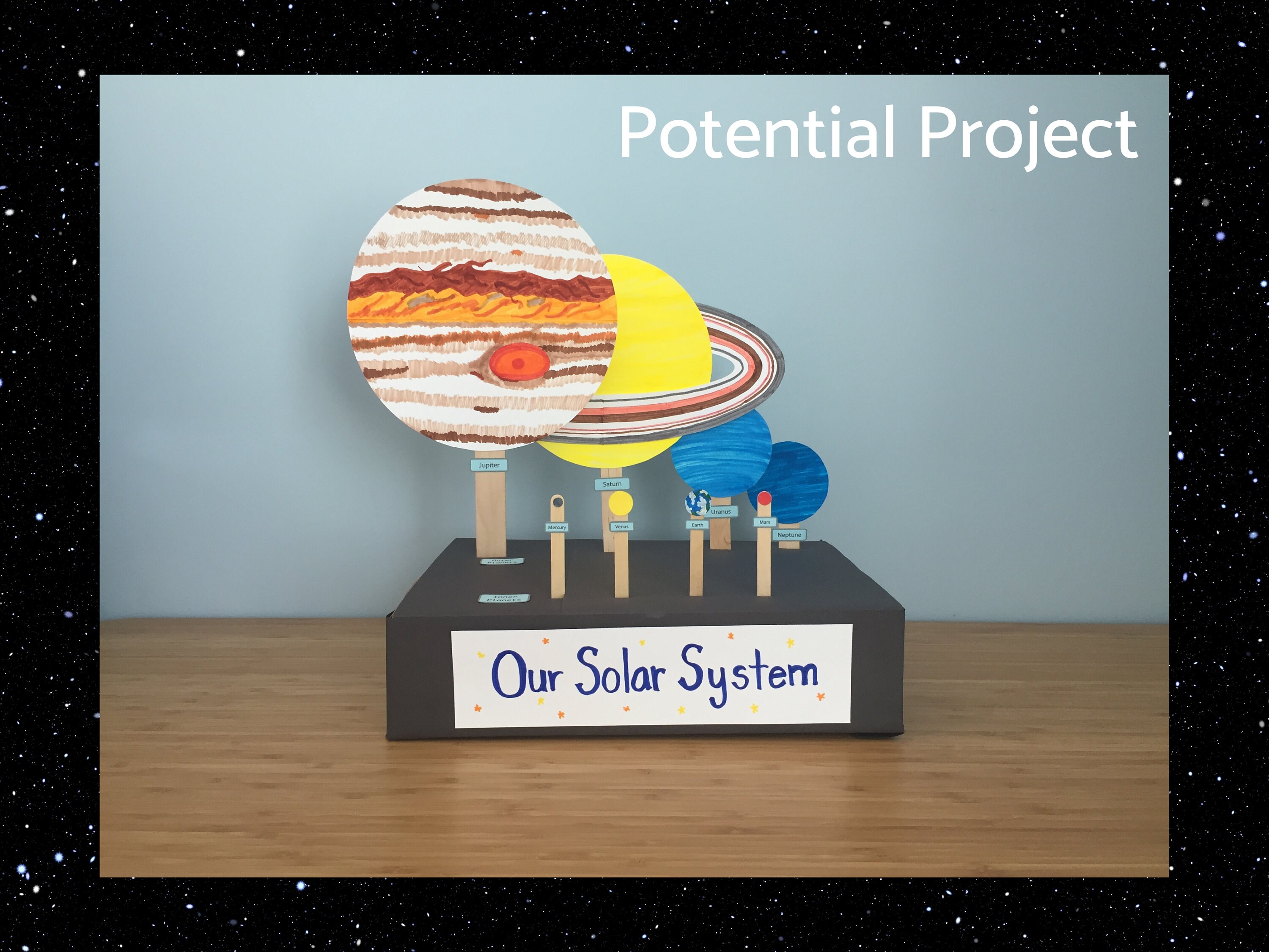 Solar System (Including Pluto) - Paper Model Project kit – Paper Models,  Inc.