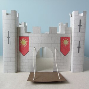 Castle & Keep Bundle: Printable Papercraft image 6