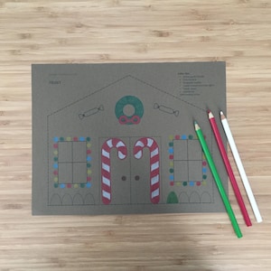 Paper Gingerbread House: Instant Download | Etsy