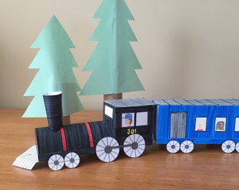 Train Printable Papercraft