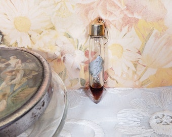 Vintage Bourjois Evening in Paris Parfum Splash Clear Purse Flacon Vial - Made in France