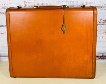 Samsonite Streamlite Aktentasche • 1958–65 • Mit Schlüssel • Vintage Hartschalen-Etui