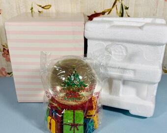 Victoria's Secret 2002 Holiday Musical Wasserkugel: Weihnachtsbaum, lass es schneien