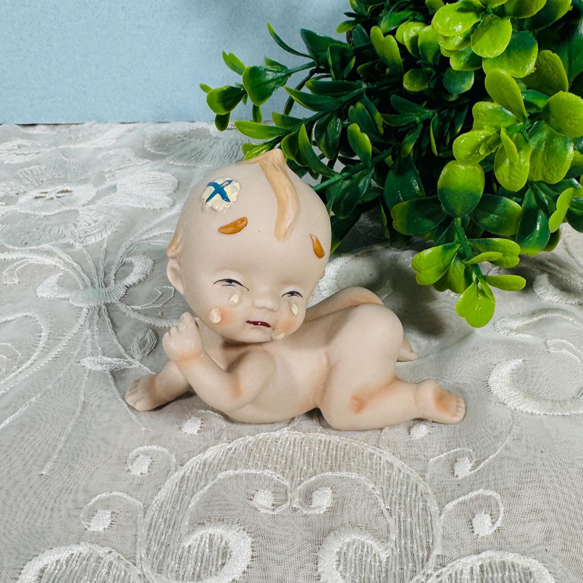 Crying baby figurine - Etsy 日本