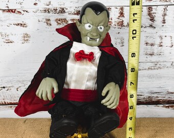 SF・ファンタジー・ホラー 1996 Gemmy Halloween Factory Dracula Gemmy Halloween Factory Dracula Animated Figure Lights Sound