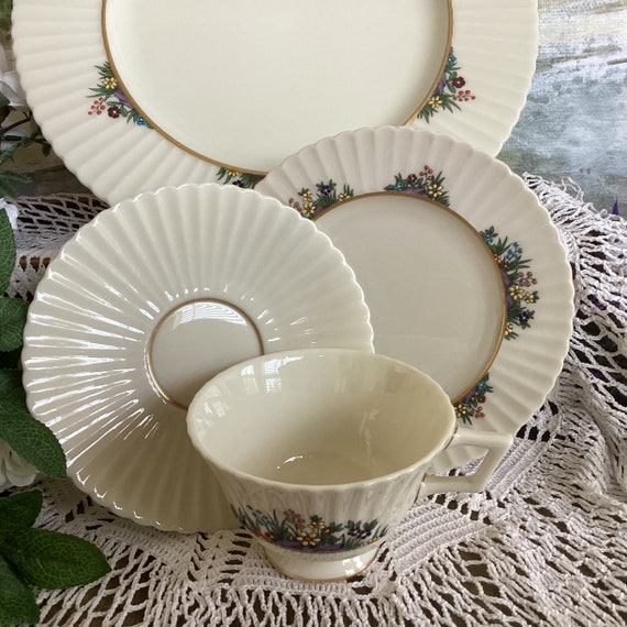 Lenox Fine China RUTLEDGE Ivory Dinnerware Multi Colored Floral Buying Options Etsy