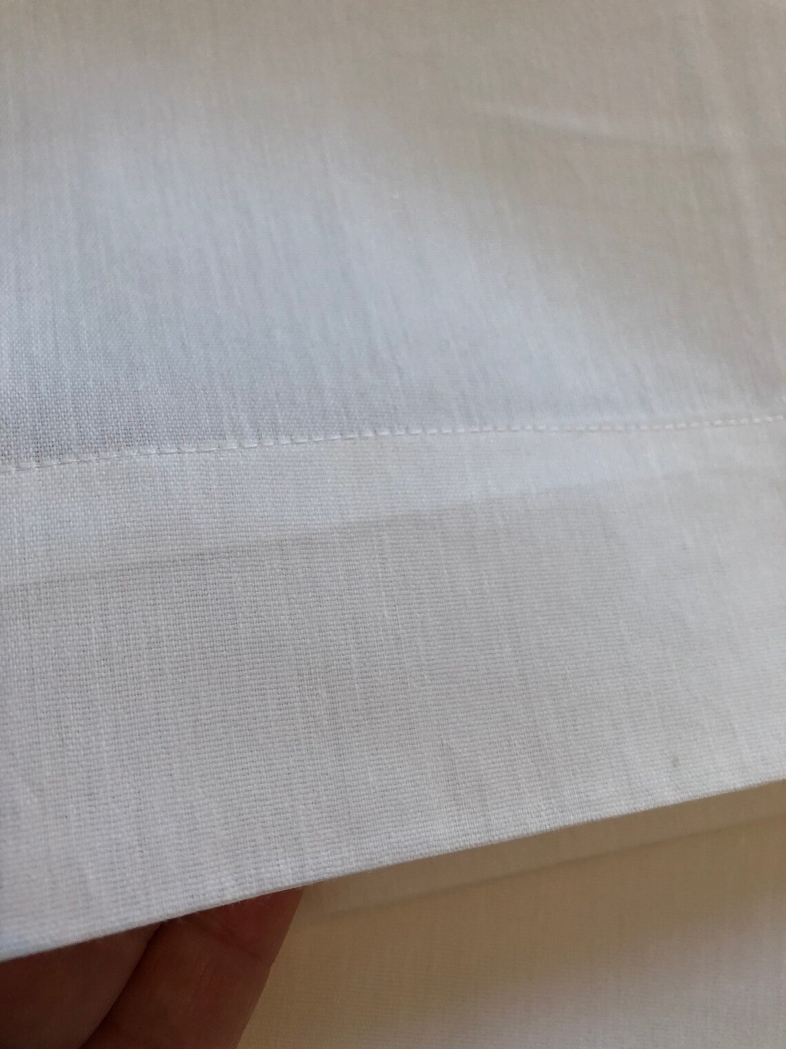 Vintage White Cotton Draw Sheets NOS White Cotton Fabric Cot Etsy