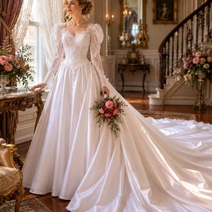 silk and satin dress Skye Size (US):11 İt is a custom FF-30 Gorgeous 2026 Sage Green