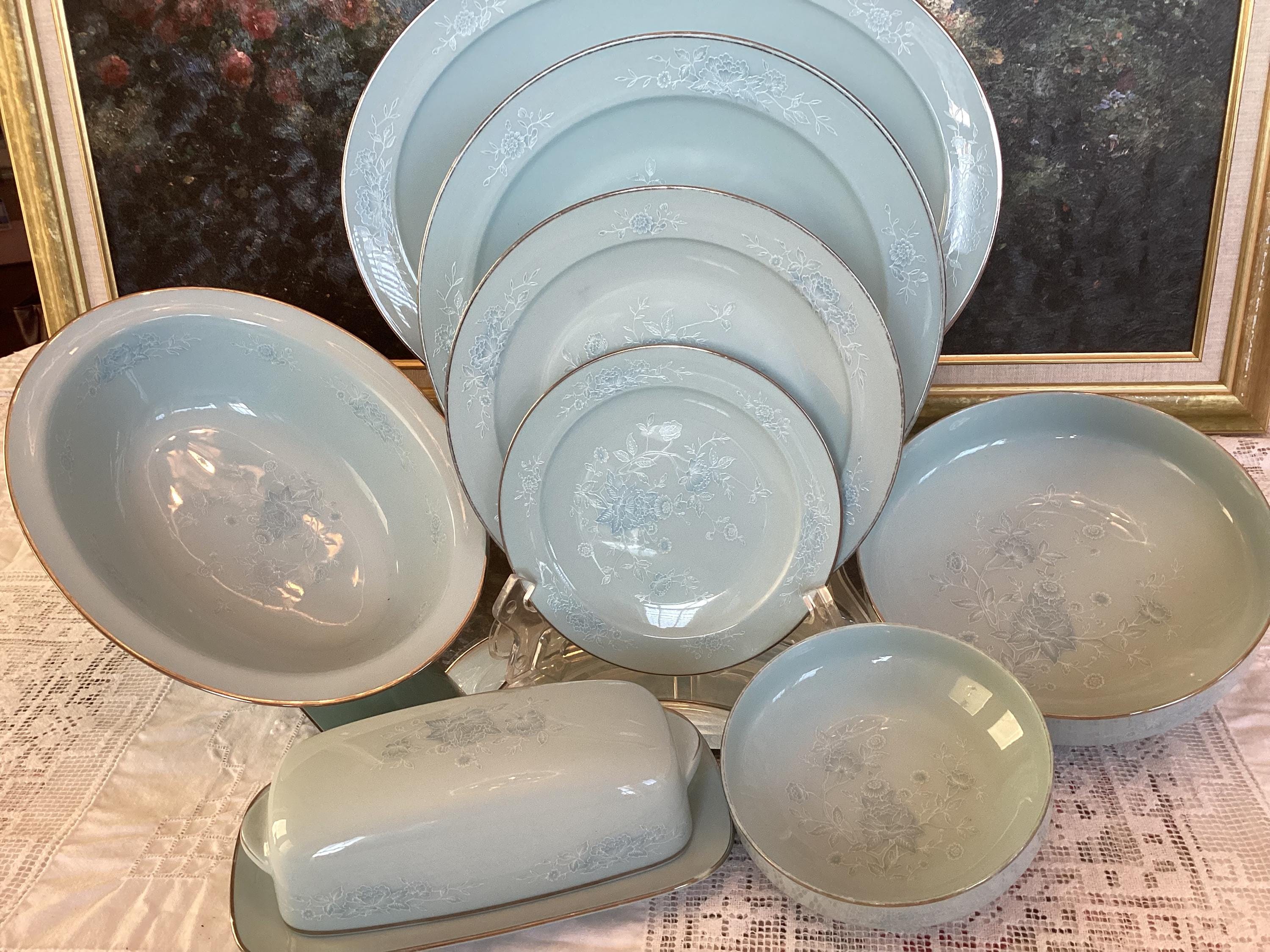 ノリタケグリーンブライアNoritake Greenbrier中皿径21cm5枚 ノリタケ