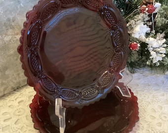 Vintage Avon 1876 Cape Cod Collection Set Of 2 Dessert Plates