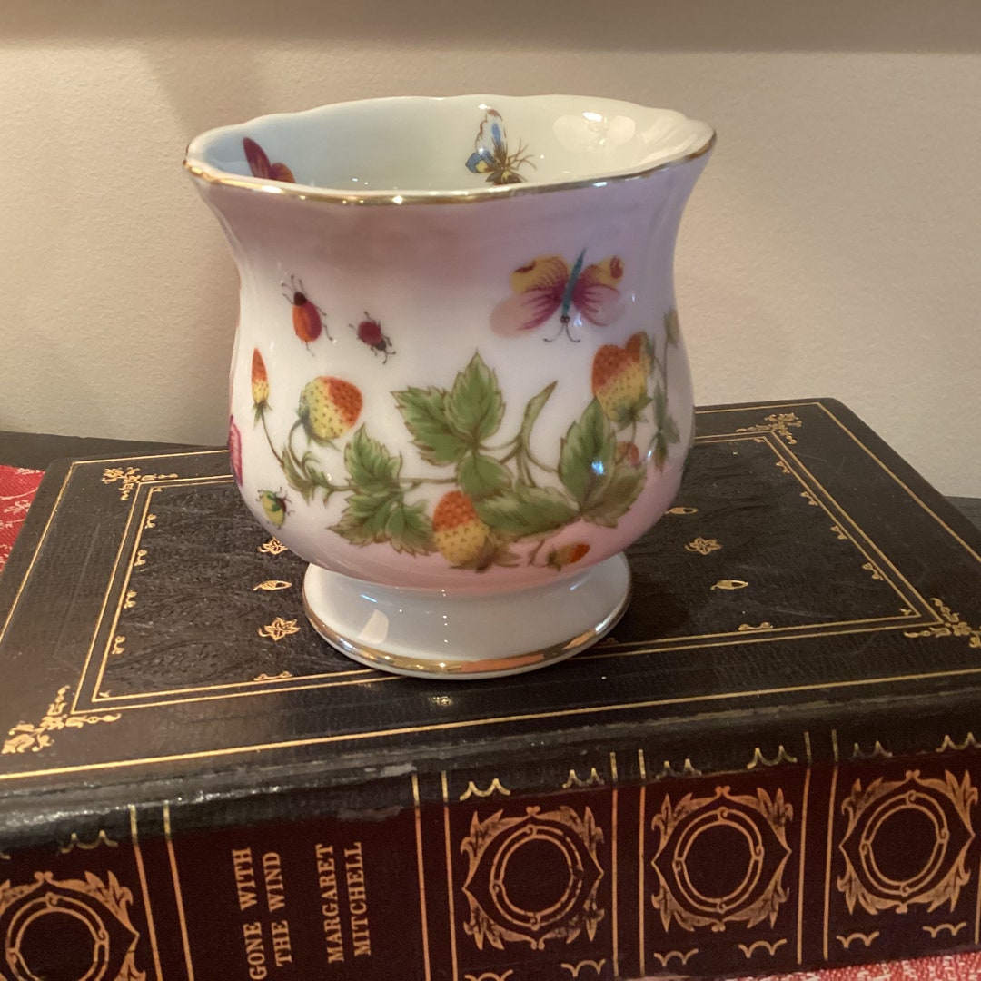 Vintage Lenwile ARDALT Porcelain Vase Hand Painted Fine China Etsy