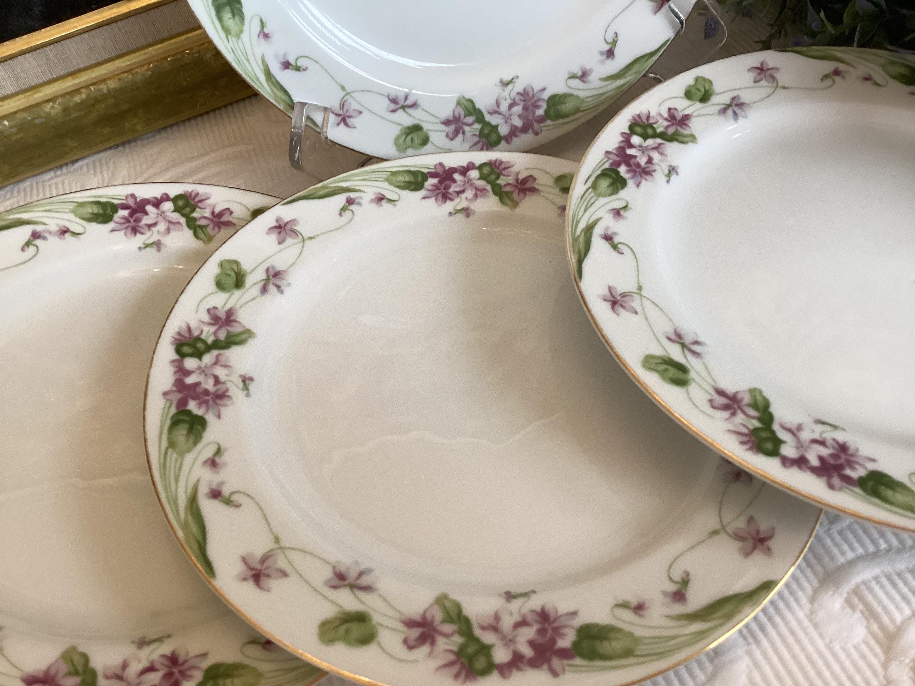  ナンタケット デザートプレート 5枚 Vintage Noritake China NANCY Set of Dessert Plates Salad Plates