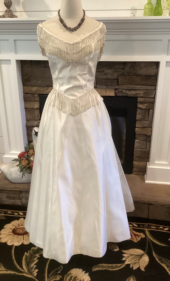 Vintage 1990’s Wedding Gown Michelle Piccione Ivor