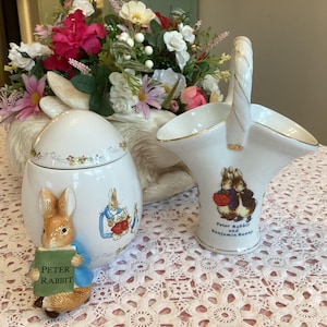 Beatrix Potter Peter Rabbit Collectible Ceramic Gifts