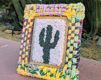 Cactus Punch Needle Etsy