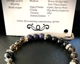 Reiki Infused Lucid  Dreams Bracelet