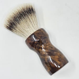 617 - Walnut Burl 26mm Wood Shaving Brush Handle