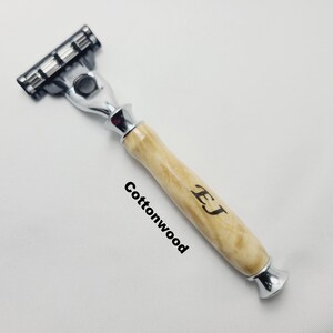 Mach 3 Razor Handcrafted in the USA Groomsmen Gifts Free Gift Box with Every Razor Cottonwood