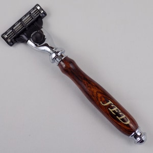 Mach 3 Razor Handcrafted in the USA Groomsmen Gifts Free Gift Box with Every Razor image 7