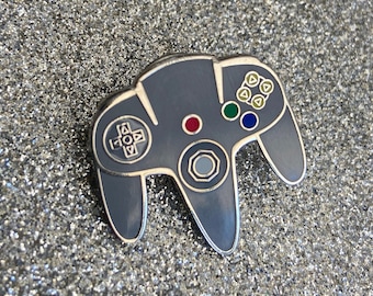 Nintendo 64 Manette Émail Pin