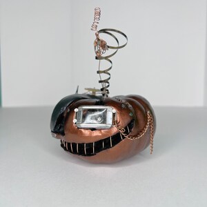 Medium/Small Steampunk Halloween Pumpkin
