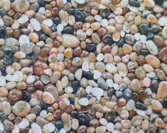 Pebbles print dames lasmuts, buitenhoed, aangepaste lasmuts, stoffen lasmuts, lasmuts, lasmuts, lasmuts, lasmuts, katoen
