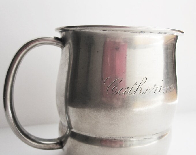 Vintage Towle Sterling Baby Cup Catherine Etsy