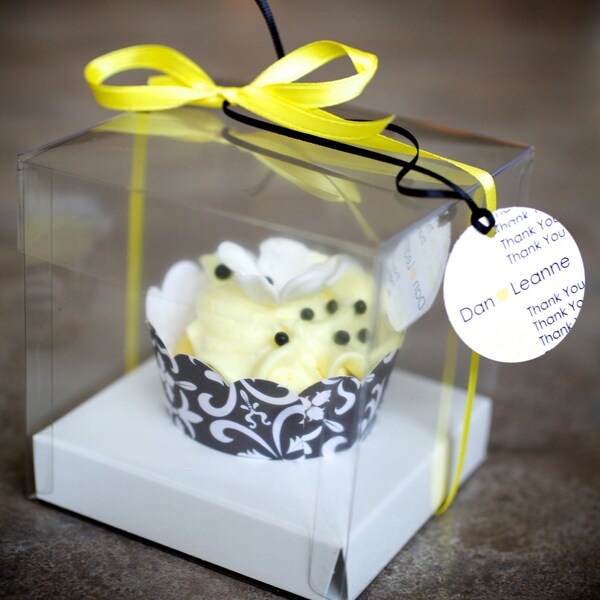 Clear Cupcake Boxes Etsy