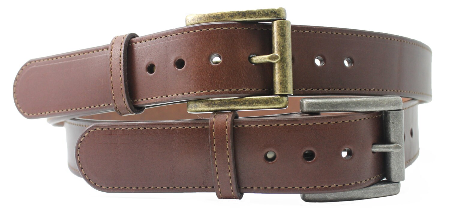 1 1/2 Genuine Leather Belt Removable Buckle Dress - Etsy
