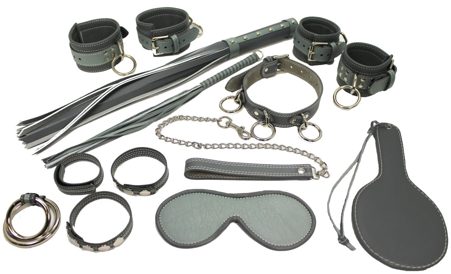 50 Shades of Gray Inspired Advanced Bondage Kit BDSM Kinky Etsy