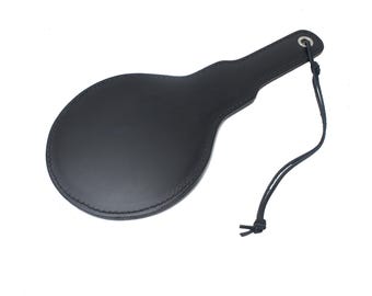 Black Booty Breaker Large Leather Paddle