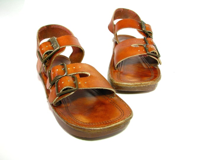 Earth Shoes Anne Kelso. 1970s Sandals. Woodstock Summer. 1970s - Etsy