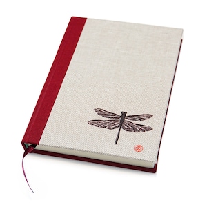 Handmade Book Dragonfly Design "Tombo"