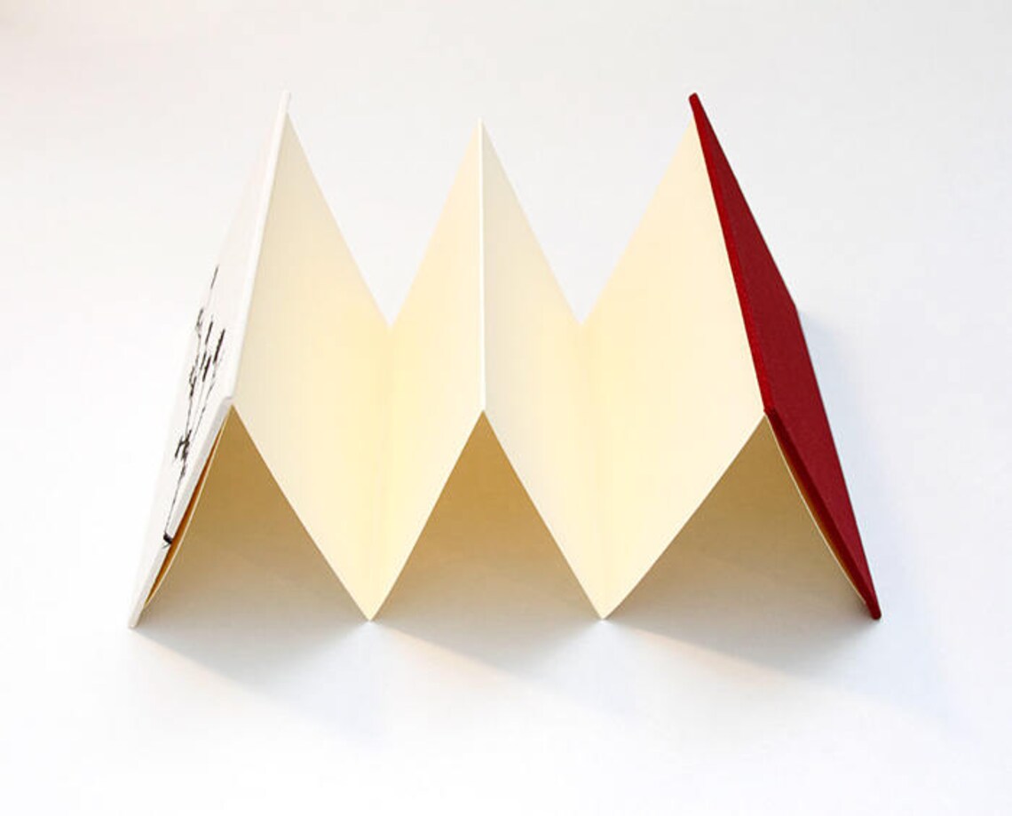 Concertina Photo Book Handmade Leporello / Concertina Album Etsy