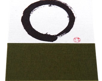 Japanese Zen Circle Photo Book "Enso" Leporello / Concertina