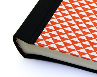 Modern Japanese Triangle Design Photo Album / Guestbook "Sankaku Red" (limited!)