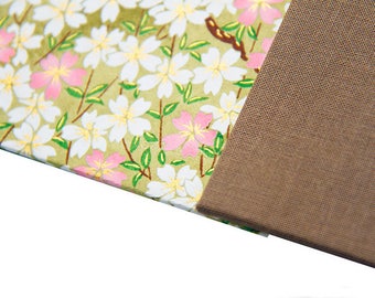 Vintage Japanese Floral Accordion Haru Concertina Book