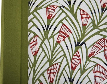 Japanese Bamboo Pattern Handmade Photo Album "Takenoko Green"