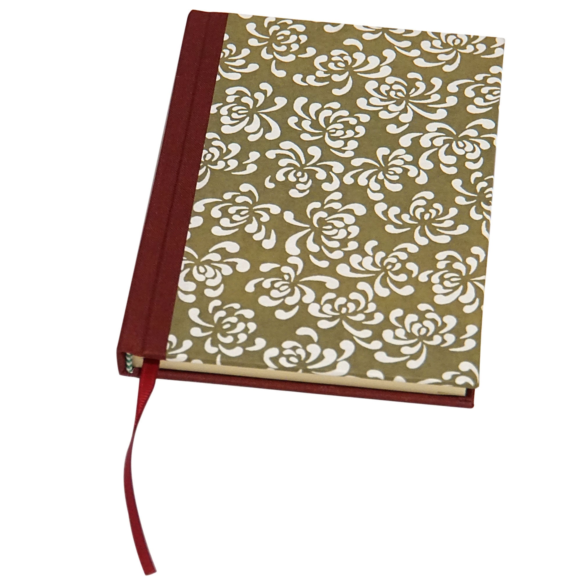 Handmade Blank Book kaben Tea Green Japanese Design - Etsy