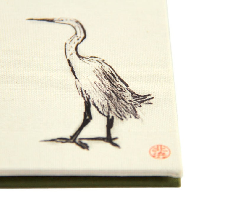 Handmade Japanese Crane Concertina Photo Book image 2