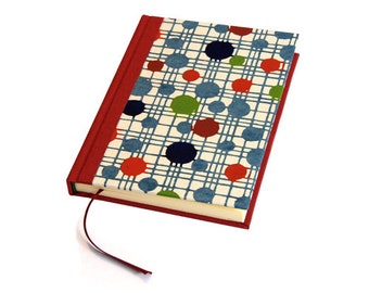 Handmade Pop Art Blank Journal Book "Dots"