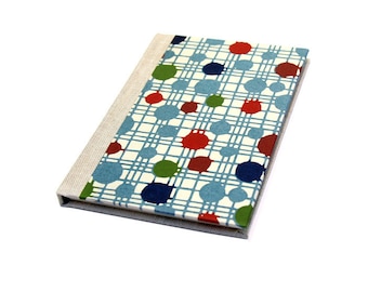 Handmade Japanese Pop Art Blank Notebook / Journal "Dots"