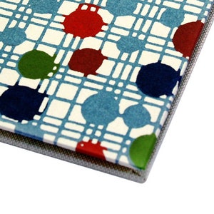 Handmade Japanese Pop Art Blank Notebook / Journal Dots image 2