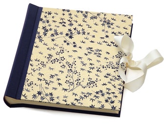 Elegant Handmade Japanese Photo Album "Kawa"