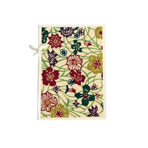 Swirl Flowers Greeting Card &quot;Omatsuri&quot;