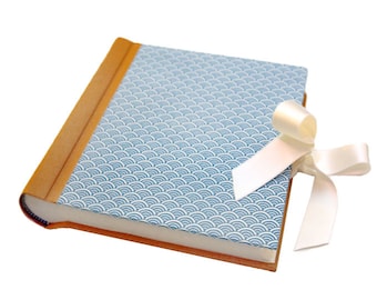 Handmade Traditional Japanese Waves Pattern Photo Book "Waves"