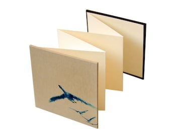 Blue Flight Mini Leporello Album